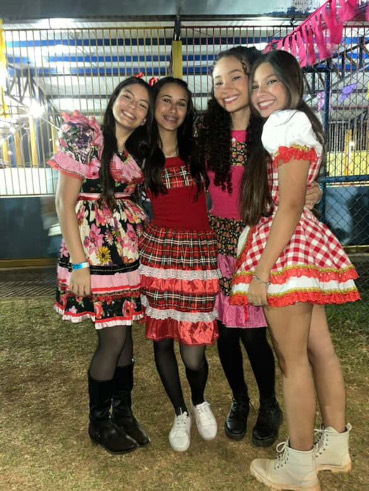 Nosso arrai� foi bom demais M�e da Santa Esperan�a