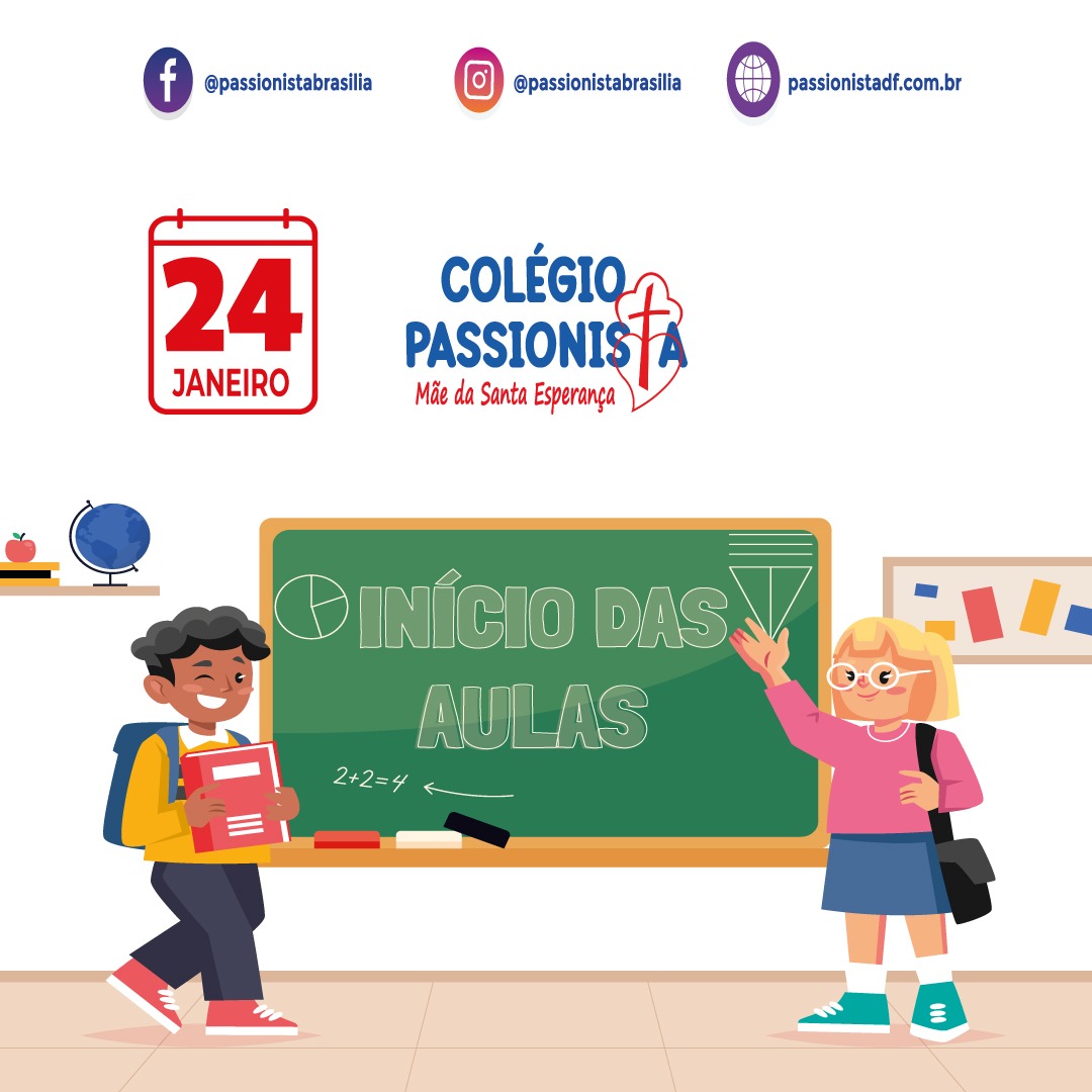 24/01 - In�cio das Aulas M�e da Santa Esperan�a