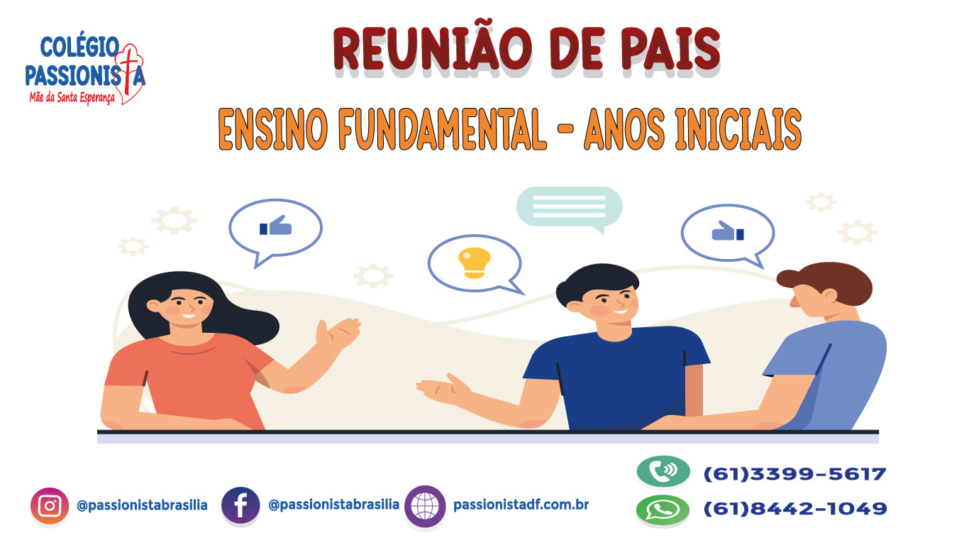 Reuni�o de Pais Fundamental M�e da Santa Esperan�a