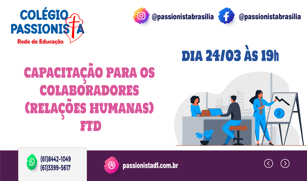 24/03 - Capacita��o de colaboradores M�e da Santa Esperan�a