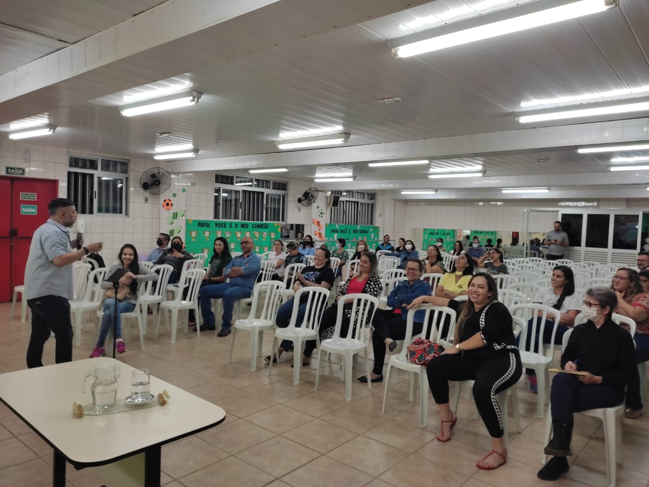 Agradecimento as fam�lias M�e da Santa Esperan�a