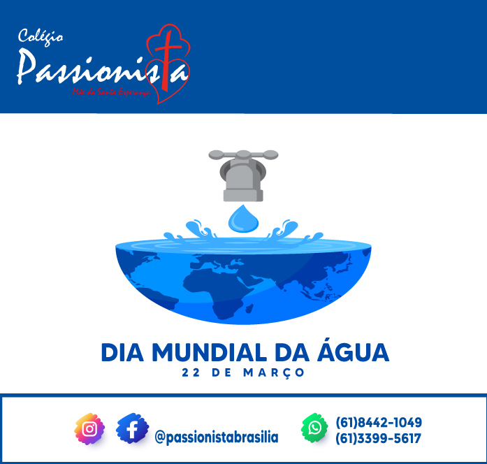 22/03 - Dia Mundial da �gua M�e da Santa Esperan�a
