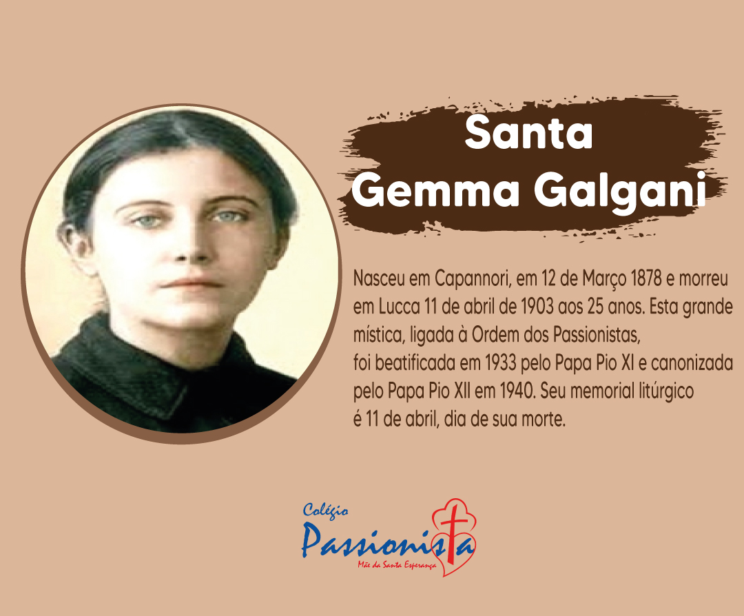 Santa Gema Galgani M�e da Santa Esperan�a