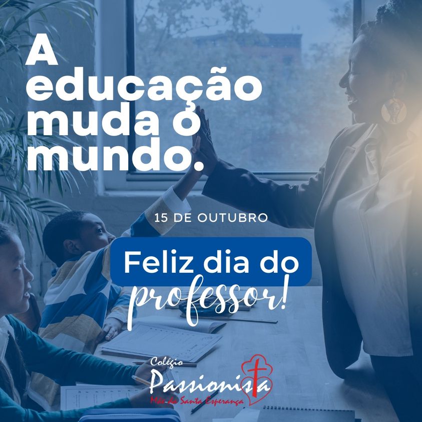 15/10 - Dia do Professor M�e da Santa Esperan�a