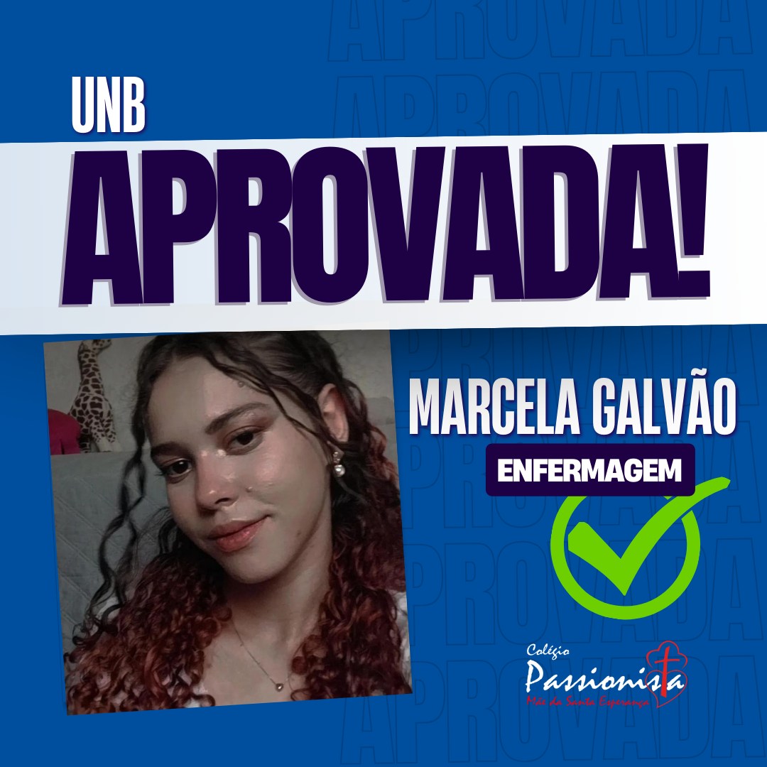 Da sala de aula para a UNB! M�e da Santa Esperan�a