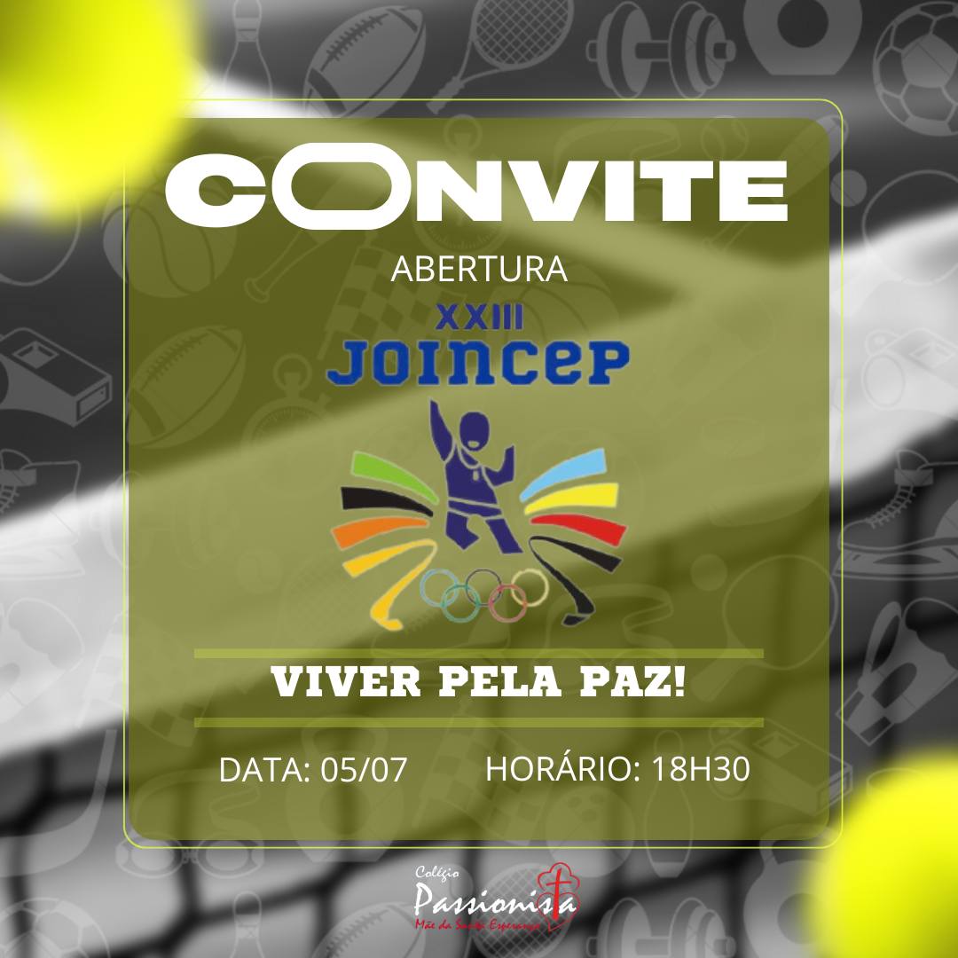 Abertura da JOINCEP M�e da Santa Esperan�a