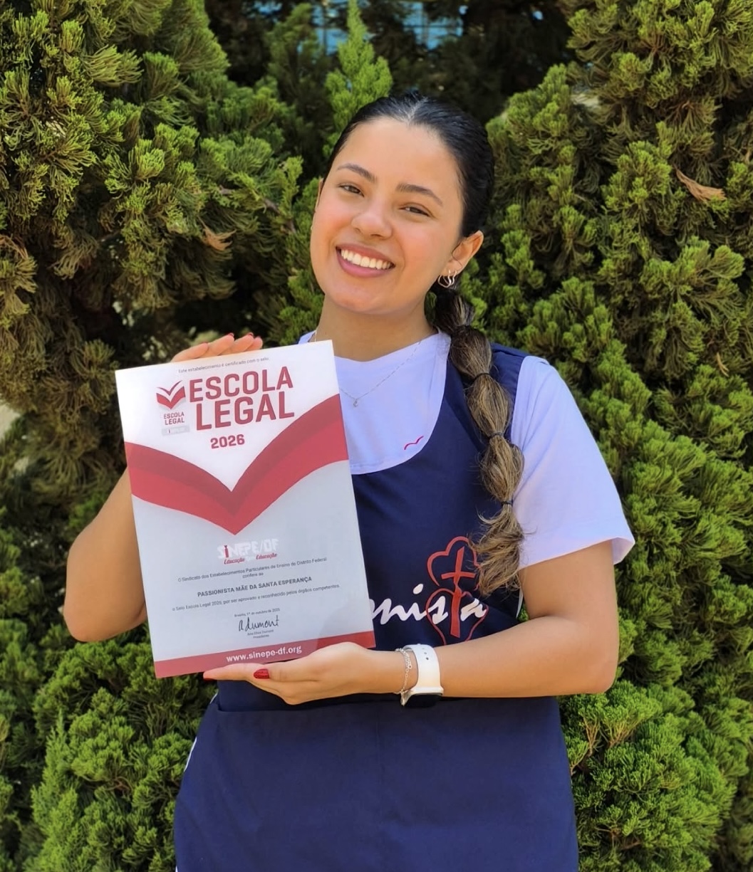 Escola legal 2026! M�e da Santa Esperan�a
