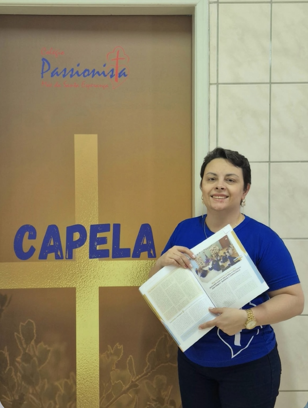 Passionista com a ANEC! M�e da Santa Esperan�a